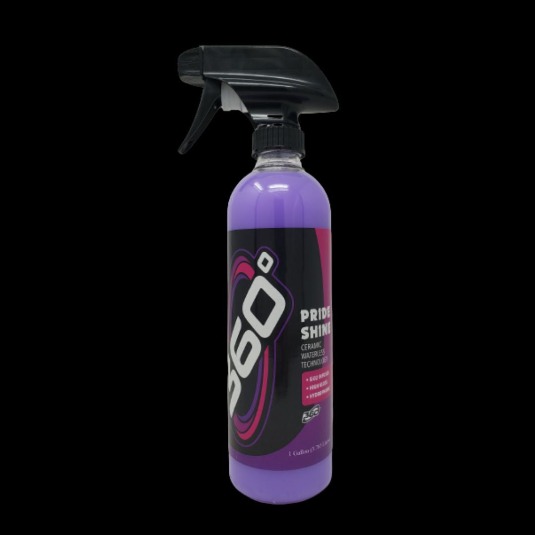 Sio2 Infused 360 Pride Shine - Ceramic SiO2 Infused Waterless Wash Spray – 360 PRODUCTS