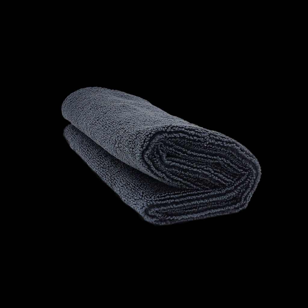 Black Trimless Microfiber Towels